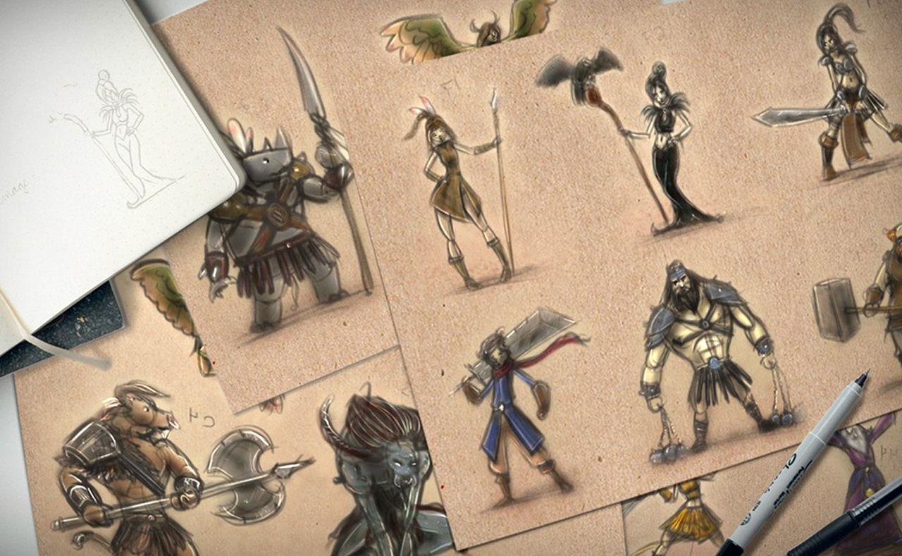 Production Sketches